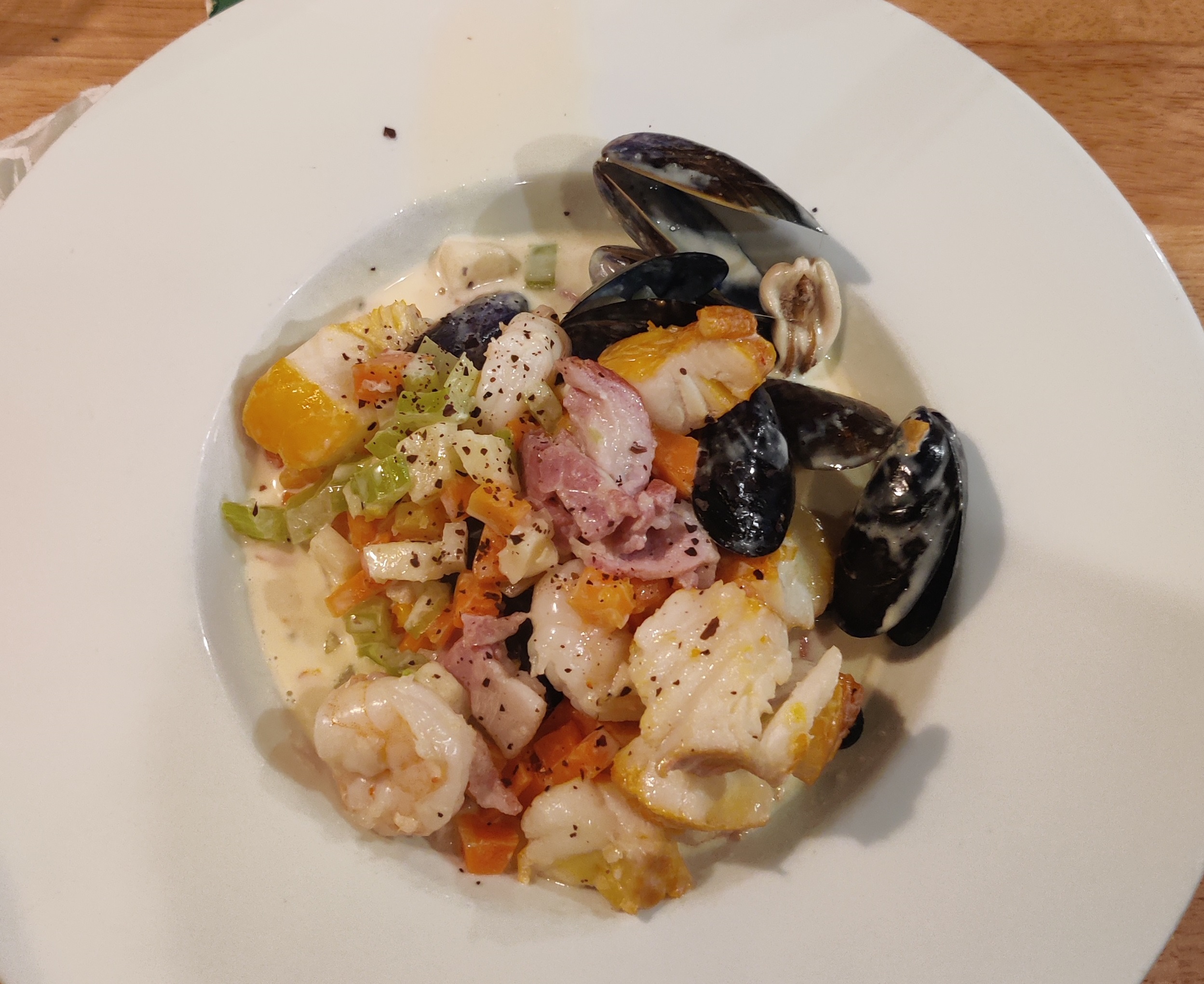 Chowder seafood