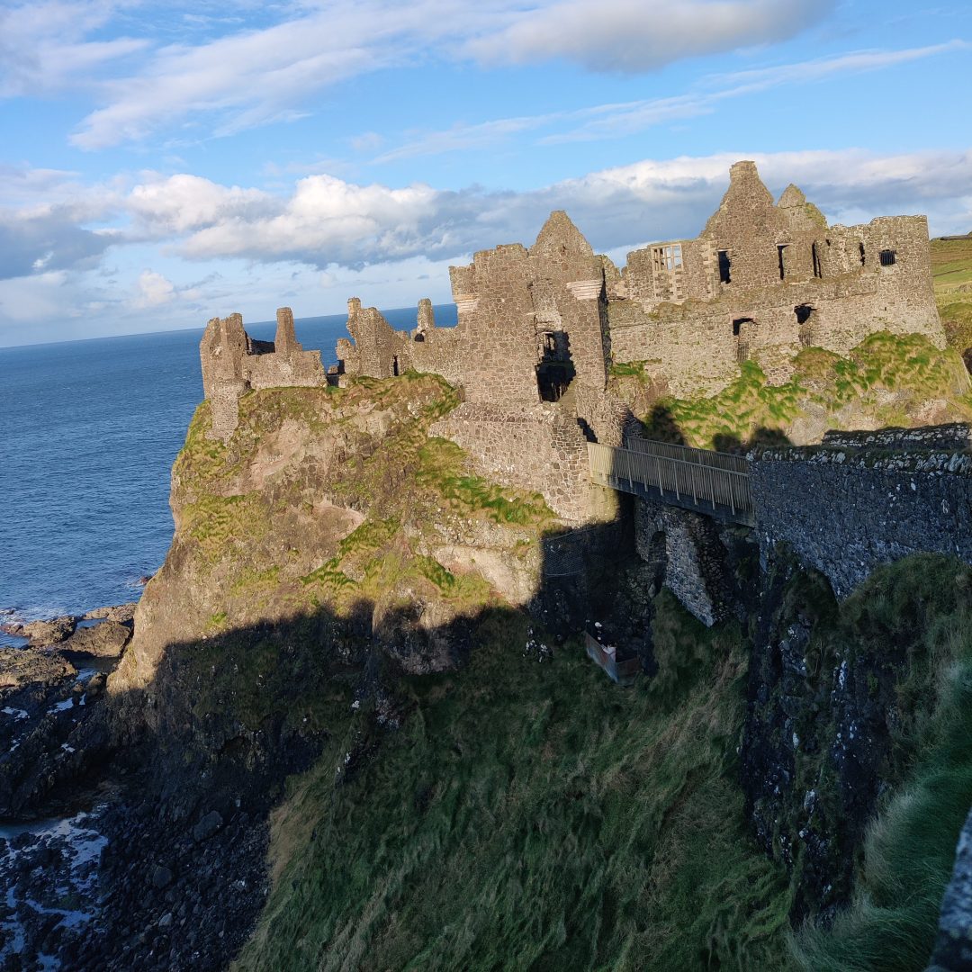 Dunluce Castle en la ruta por Irlanda en 14 días
