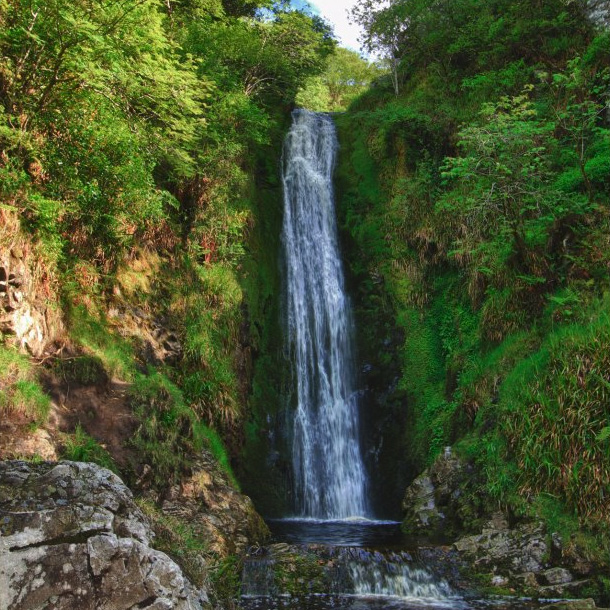 Glenevin Waterfall  en Donegal
