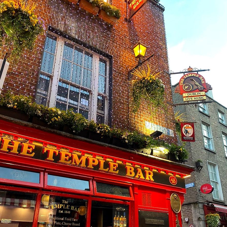 Temple Bar en la ruta por Irlanda en 14 días