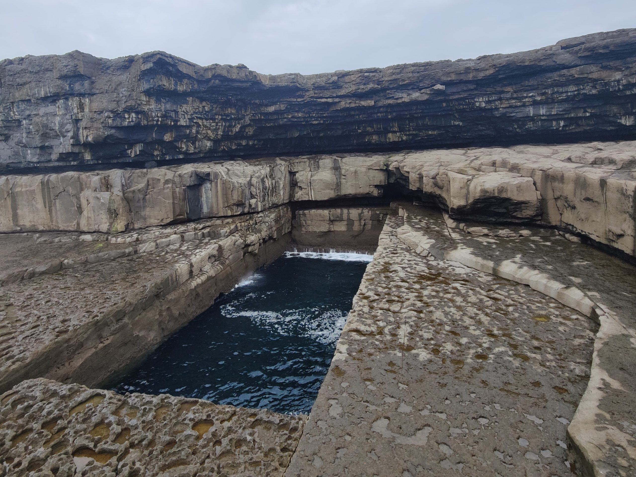 Islas Arán Inis Mor piscina natural en la ruta por Irlanda en 14 días